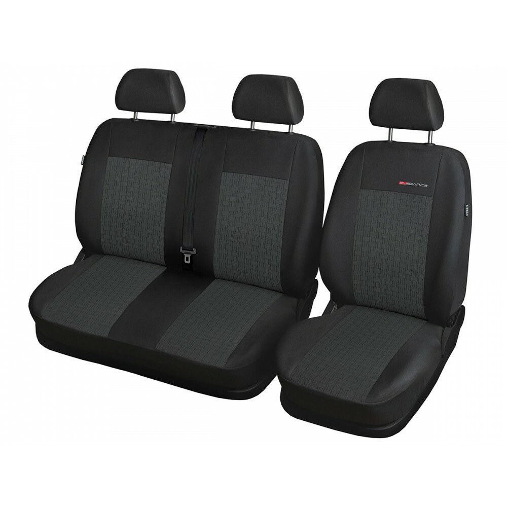 Alfombrillas De Terciopelo Para Mercedes Sprinter III W910 AWD Desde 2018, Color Negro, Con Botones De Fijación - Protección Antideslizante Y Fácil Limpieza