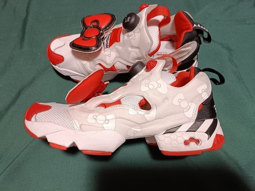 Rare Reebok Insta Pump Fury Hello Kitty Collaboration 24cm kawaii - Picture 4 of 5
