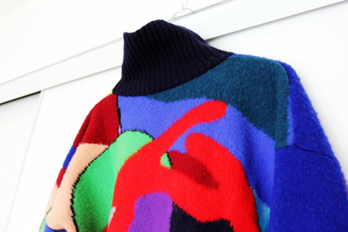 トップス sacai x KAWS / Jaqcuard Knit Pullover 3 Sacai - KAWS Jacquard Knit Pullover | HBX - Globally Curated