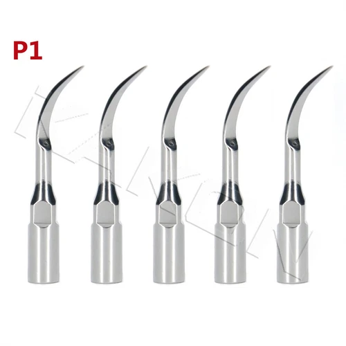 5Pcs Dental Scaler  Scaling Tips  P1 for EMS WOODPECKER Ultrasonic Hhandpiece