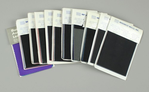Fabric Book Color Swatches, Nylon & Polyester, Midwest Mills, Busch & Associates - Picture 2 of 8