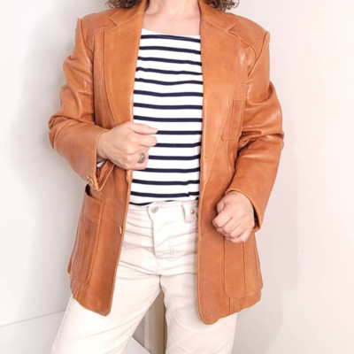 Vintage Wilson s Brown Leather Jacket