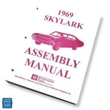 1969 Buick Special Skylark Gs - Factory Gm Assembly Manual Each
