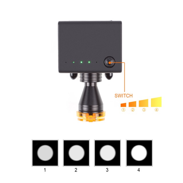 圖片 5 - 5W Dental Wireless High Brightness LED Headlight with Optical Filter Clip DY-011