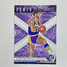 2021-22 Donruss #2 Kareem Abdul-Jabbar Power in the Paint Lakers
