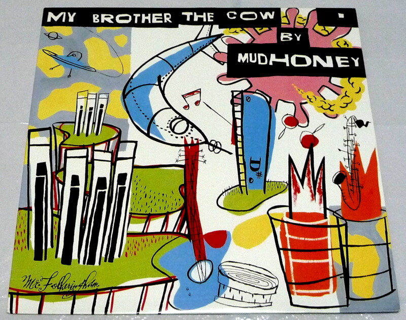 Mudhoney My Brother The Cow US盤LP 7インチ付き Mudhoney – My Brother The Cow 1995 Reprise US Lp+7