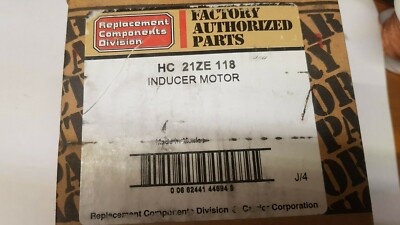 Carrier Bryant Payne HC21ZE118 Draft Inducer Motor 115V 2 Speed 2800/2500 RPM