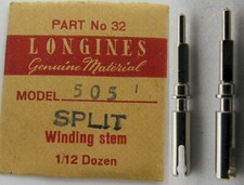 Longines automatic 505 split winding stem #40...