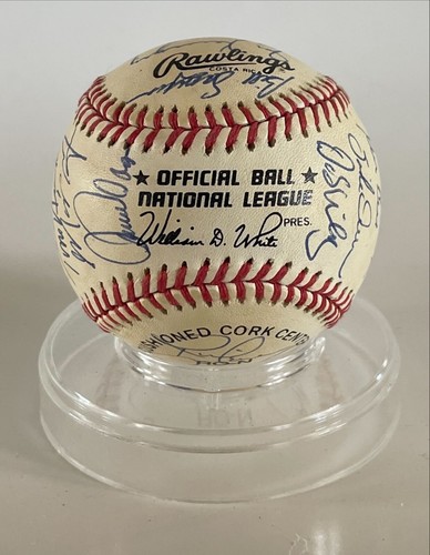 1992 MONTREAL EXPOS TEAM SIGNED (29) BASEBALL WITH GARY CARTER - Picture 4 of 6