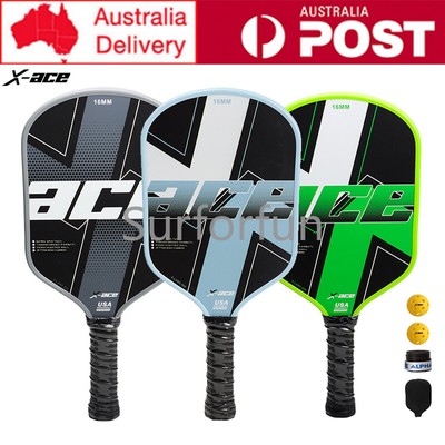 X-ACE Carbon Fiber Pickleball Paddle Professional Pickleball Racquet Set Outdoor