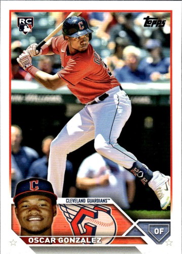 2023 Topps #119 Oscar Gonzalez | Baseball Card