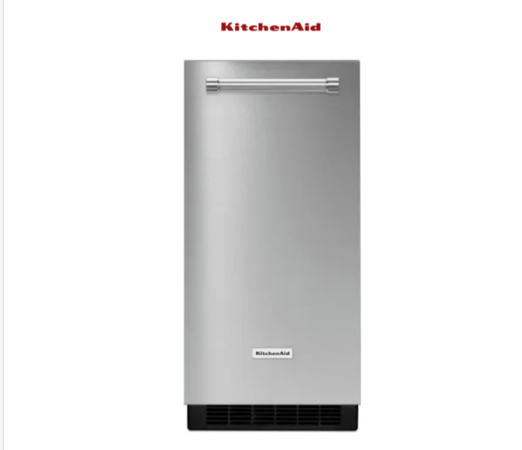 Kitchenaid KUIX535HPS 15" PrintShield Stainless Steel Ice Maker With