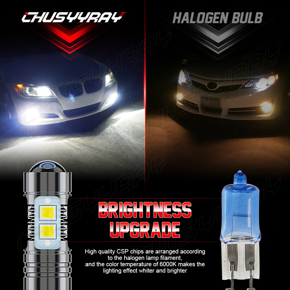 For 1994-2004 Ford Mustang Focos Led 880 9008 Luz Alta/baja | Meses Sin Interés