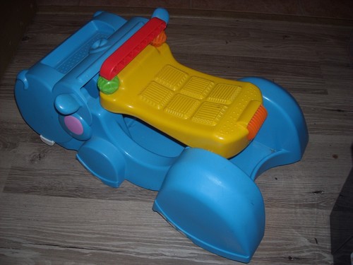Fisher Price Ride On Peek A Block Gobble and Go Hippo - Good Used Condition - Picture 4 of 4