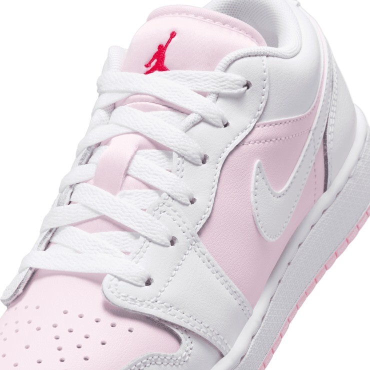 Nike Air Jordan 1 Low Pink Foam Valentines Day 553560-608 GS