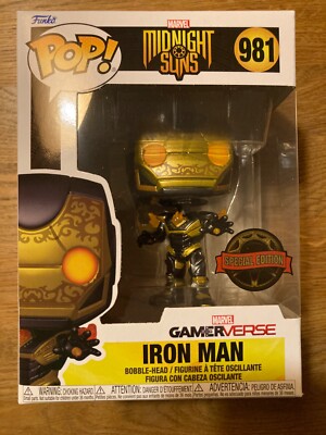 Funko POP! - Marvel Midnight Suns - Iron Man #981 2K Exclusive 