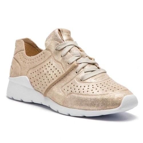 Ugg Tye Stardust Gold Sneaker Lace Up 