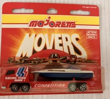 Vintage Majorette Movers No 321 Semi Boat Carrier