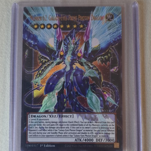 Number 62: Galaxy-Eyes Prime Photon Dragon MP15-EN022 YuGiOh 2015 Mega-Tin Mega Pack card