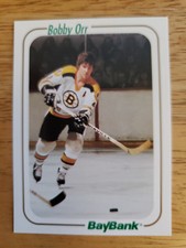 Bobby Orr 1995 Baybank Promo Card,  NNO, rare,  Boston Bruins,  NHL GOAT