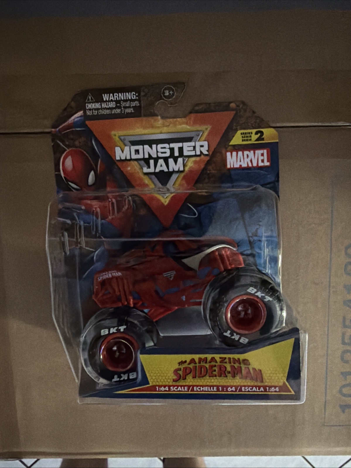 SPIN MASTER MONSTER JAM MARVEL THE AMAZING SPIDER-MAN TRUCK