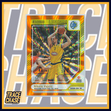 2024-25 Panini Donruss EuroLeague BK Nikola Vujcic Orange Laser 58/75 #165