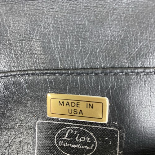 Rare Vtg Clutch Purse L’ior International Made In USA Leather Animal Print 70’ - Picture 6 of 8