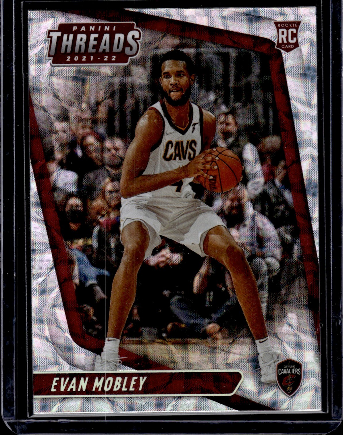 Evan Mobley Rookie 2021-22 Chronicles Threads Asia Exclusive RC Parallel #94