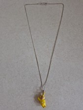 Teletubbies Laa-Laa Necklace Pendant 90's Vintage FREE POSTAGE character TV show