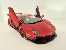 AUTOart 1/18 Lamborghini Aventador LB-Works Metallic Red 79109 Liberty Walk