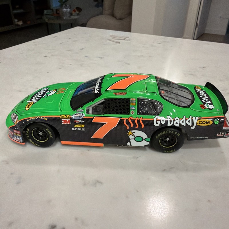 Danica Patrick #7 GoDaddy 2010 JR Motorsports Chevy Impala 1:24 DIN #55 NO BOX