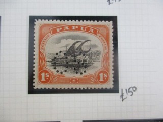 Papua Stamps: Perf OS Mint Great Item Must Have (T59)
