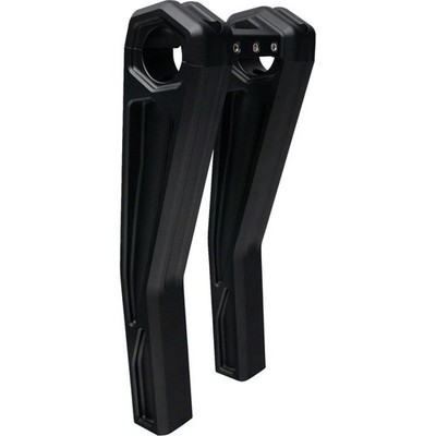 Kodlin Ascent Pro Pullback Riser Kit - 10 Zoll - Schwarzes Motorrad Street Bike
