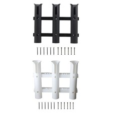 Supporto per canna da pesca a 3 tubi Poggia palo Attrezzatura da pesca Strumenti