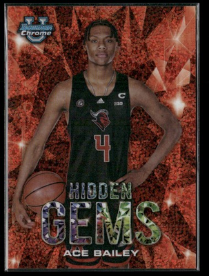 #ad Bowman Chrome U #HG 1 Ace Bailey Hidden Gems $39.99