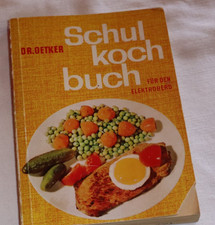 1963 Dr. Oetker Schulkochbuch Vintage Rezepte alt Kochbuch Rezeptbuch Schule