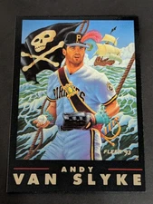 1993 Fleer Pro Visions Andy Van Slyke #1 Pittsburgh Pirates