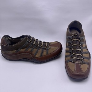 Skechers Men 10 Urban Track 60449 Brown Leather Oxford Casual Shoe VTG Y2K Retro Skechers Urban Track 60449 Brown Leather Oxford Casual Shoe  main image 3