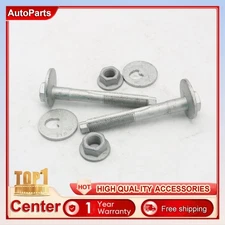 2x Fits Volkswagen Audi Seat Lower Rear Eccentric Camber Bolt Nut Kit WHT001761