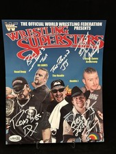 Road Dogg multi-signed 8x10 Photo (5) Autographs JSA COA WWE WWF WCW