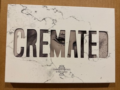 NEW Jeffree Star Cremated Eyeshadow Palette Full Size w/ Cover Cosmetics Makeup