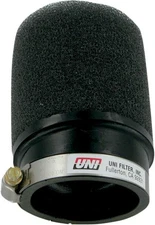 Uni Universal Clamp-On Snowmobile Pod Air Filter Angled 2-1/2" ID 4" L