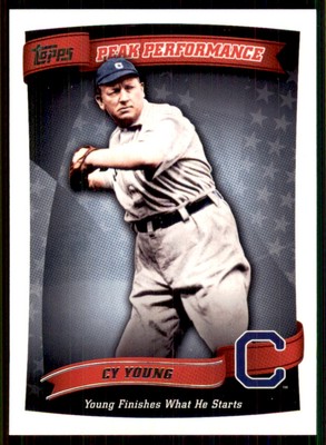2010 Topps Peak Performance #PP-33 Cy Young Cleveland Naps
