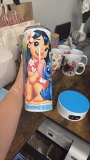 Disney Lilo Stitch Stainless Steel Insulated Tumbler With Lid, Multicolor