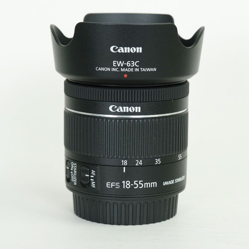 Excellent Condition Canon EF S18 55mm F4 5.6 IS STM Canon EF S Mount