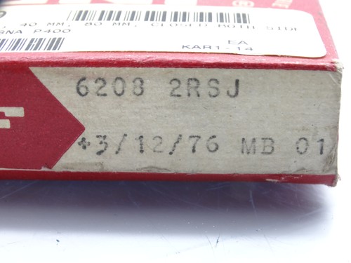 SKF 6208 2RSJ BEARING - Picture 3 of 3