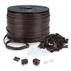 DELight SPT-1 Electrical Wire w/ 20Pcs Male/Female Plugs 18 AWG UL Listed  500Ft — photo 1