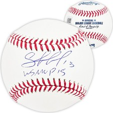 Salvador Perez Signed MLB Baseball Kansas City Royals 