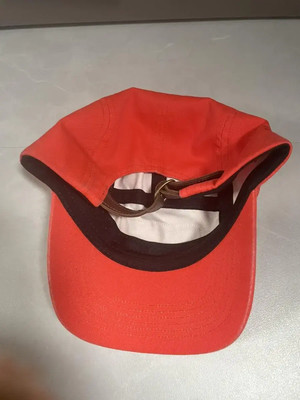 Supreme Washed Chino Twill Camp Cap Neon Red | eBay
