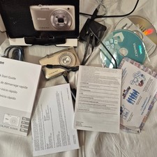 NIKON COOLPIX S3100 WITH BOX AND ACCESSORIES